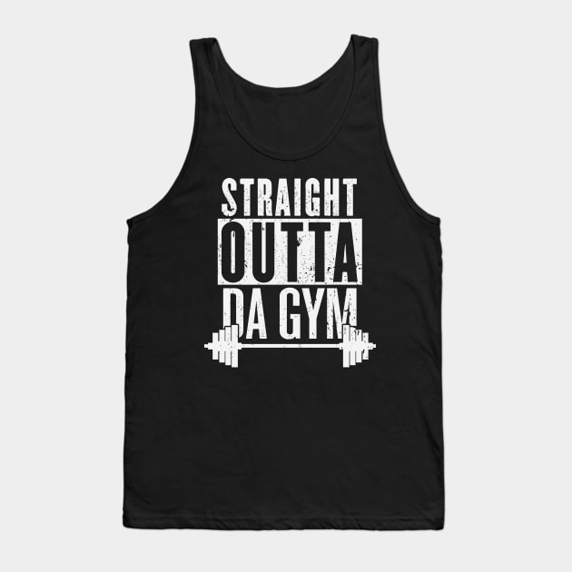 Straight Outta Da Gym Tank Top by ryanjaycruz